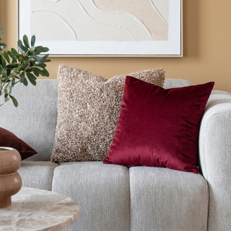 Noble House Velvet tyynynpäällinen 45x45 cm punainen