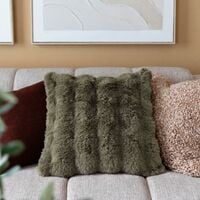 Pumpuli tyynynpäällinen 50x50 cm tummanvihreä