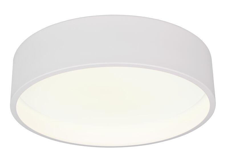 Trio Feronia LED plafondi mattavalkoinen SCANDI