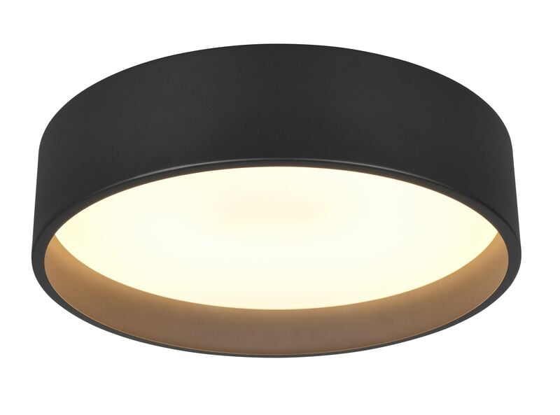 Trio Feronia LED plafondi mattamusta SCANDI