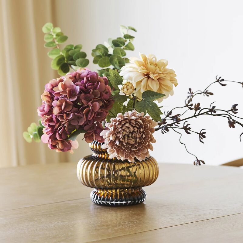 House Nordic Dahlia kukkakimppu monivärinen